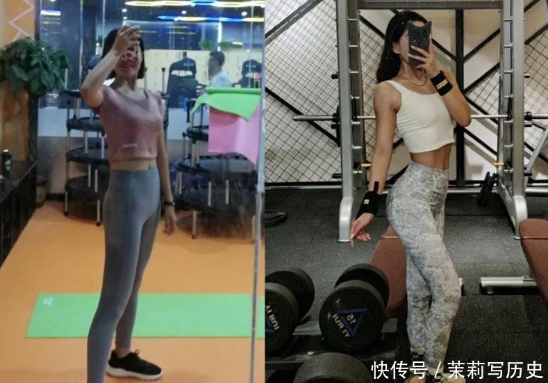 小姑娘|00后健身女孩超给力，体脂率21%，身材怎么练出来的？