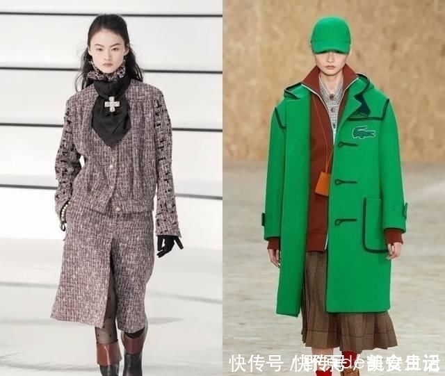 v2020秋冬时装周国模圈的劳模典范贺聪走秀32场演绎32个造型