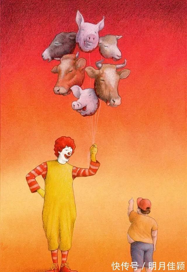 两只小鸟|10幅生动的插画,描绘出现实真面目,第10幅竟然画了个女鬼