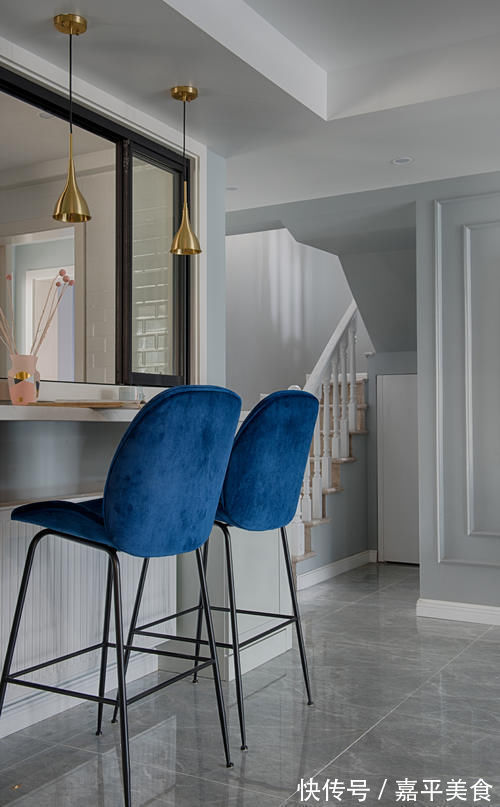 时尚|王阳洋作品:144㎡轻奢三居,简约的时尚空间,优雅且实用