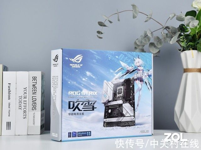 主板|新一代雪姬 华硕ROG STRIX B660-A GAMING WIFI D4吹雪主板图赏