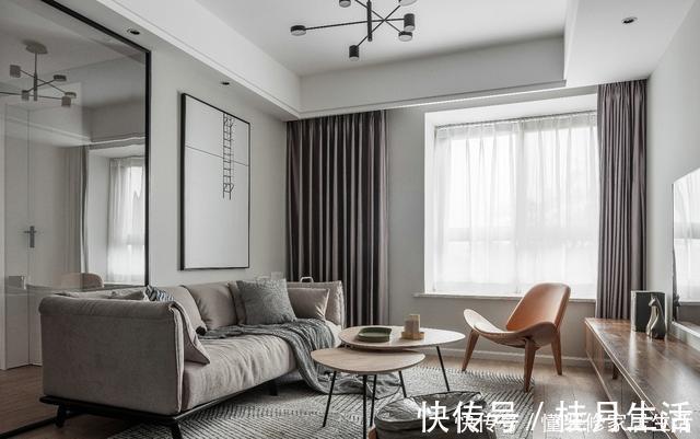 房子|再买房,一定要学他家“化繁为简”,70平的房子美得很高级晒晒