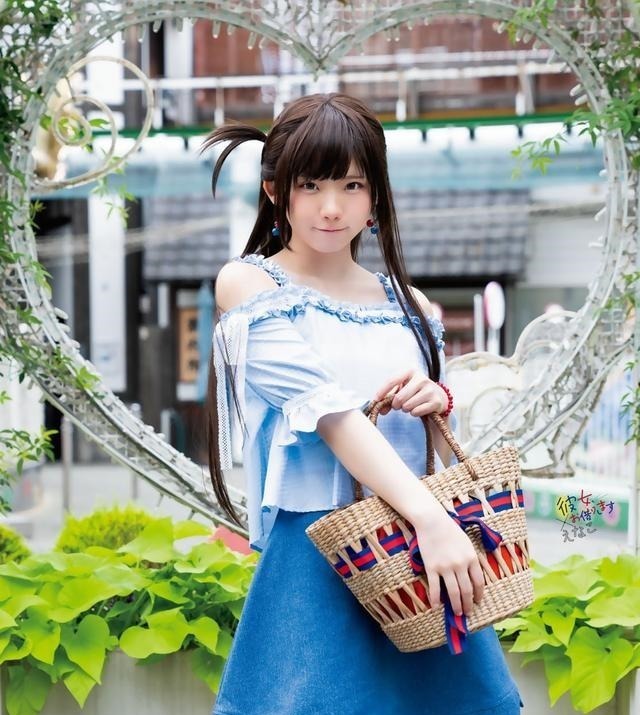 官方cos|《租借女友》官方cos,当水原千鹤伸出手时,我又相信爱情了