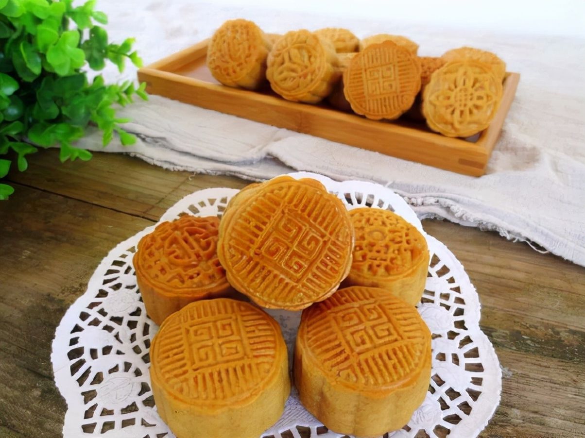 椰蓉月饼|中秋月饼不用买，自己做比买的好吃太多，无添加更健康