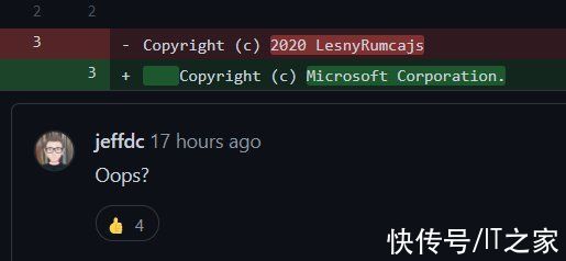 开发者|微软修改 MIT 项目原作者版权声明惹争议，原来是自动化脚本的错