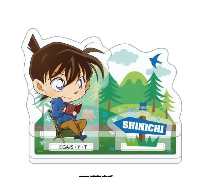 露营|名侦探柯南露营主题周边,兰扎高马尾元气满满,新一盯着老婆看!