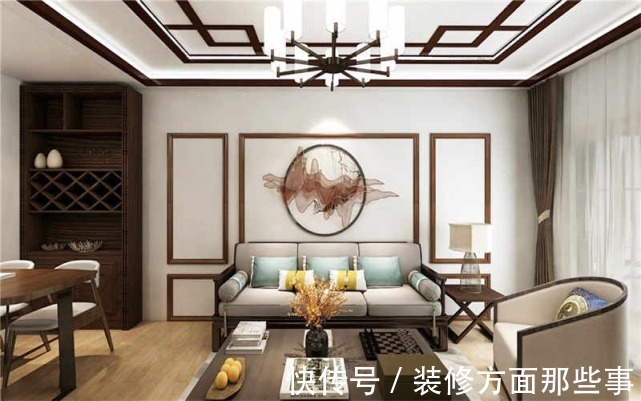 装修|91㎡新中式装修效果图,两居室打造温馨小屋,真是美出新高度