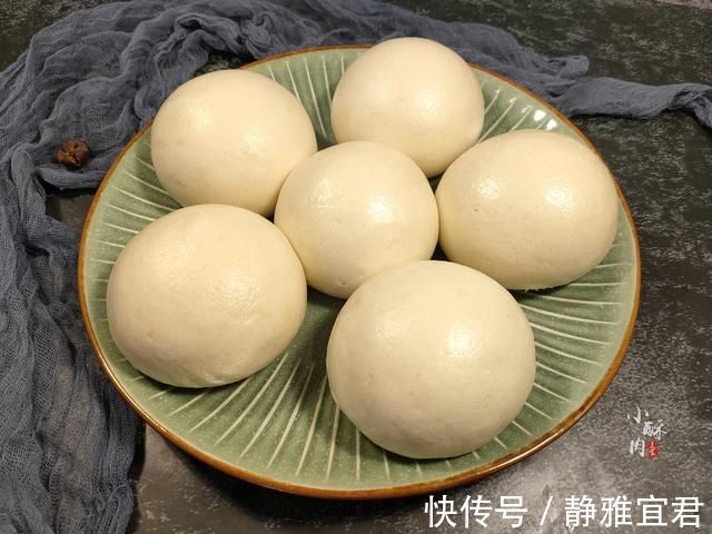 冷天蒸馒头,别只加酵母粉,多加两样,30分发满盆,暄软又好吃