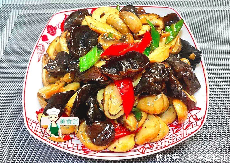 素菜|几样素菜一起炒，不放肉也很鲜美，入秋后多给孩子吃，简单又营养