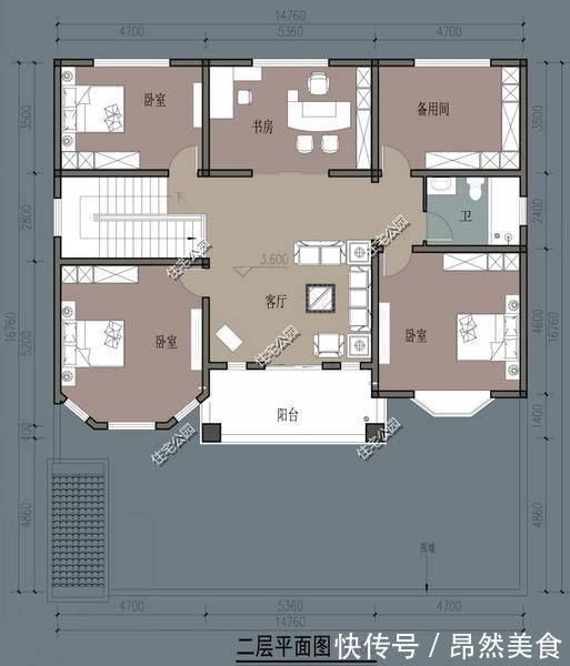 堂屋|3套自建房图纸分享,农村堂屋这么设计合理吗