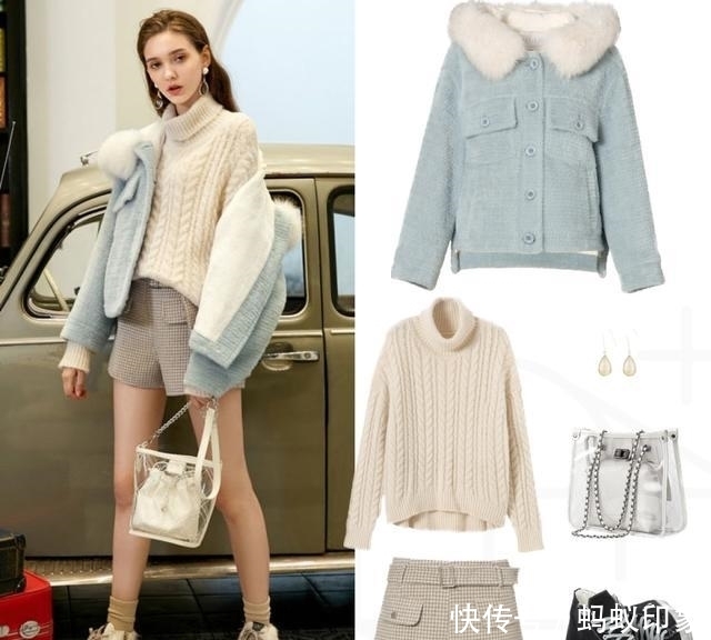 适合|小个子增高正确穿法,适合150到165女生,冬季保暖不臃肿