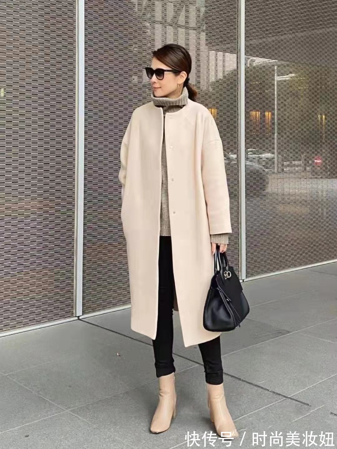 整体造型|40+的女人,“大衣+裤装”怎么搭才时髦?教你百搭公式,高级大气