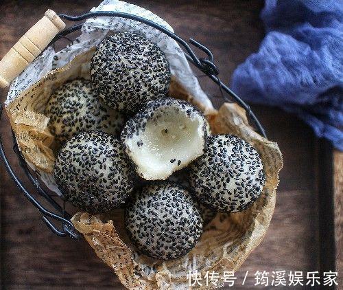 自己做的麻团，不是瘪就是小教你一套零失败的教程