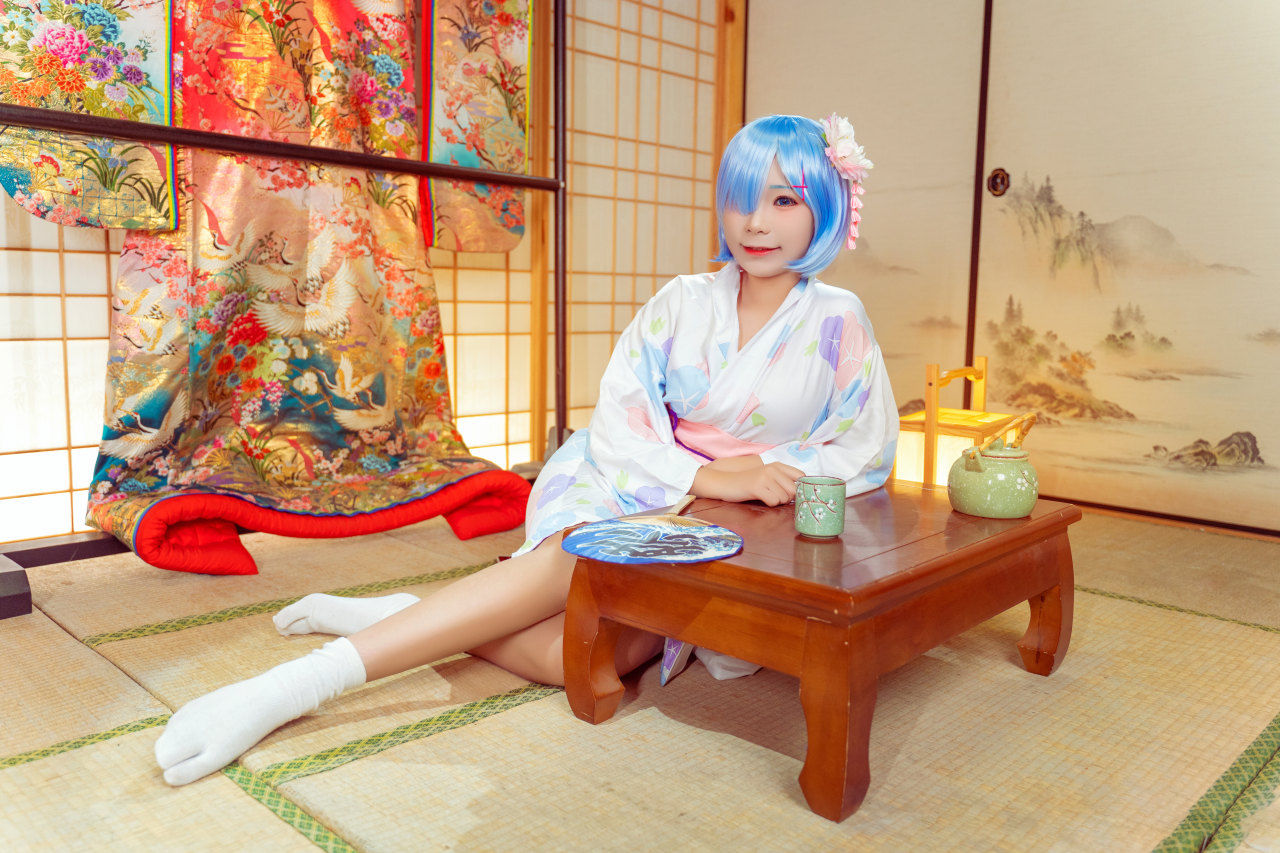 浴衣|蕾姆浴衣cosplay