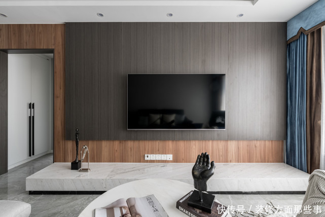 四居室|110平现代风四居室,均衡空间硬朗温馨得气息既简约又惊喜