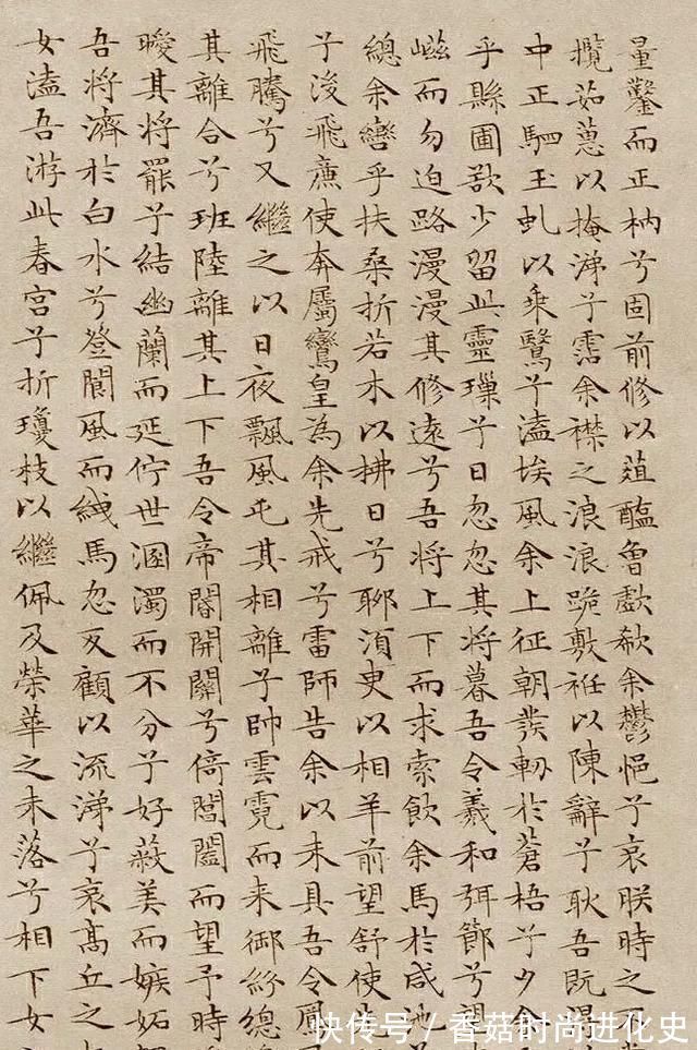 离骚经$这小楷不足0.5厘米,出自一位86岁老人之手,一丝不苟