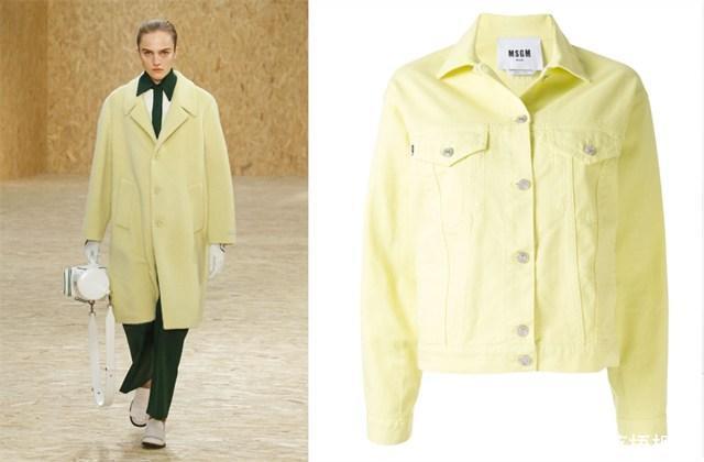 流行色|2020秋冬流行色中,常被嫌弃的黄色,穿起来会那么好看