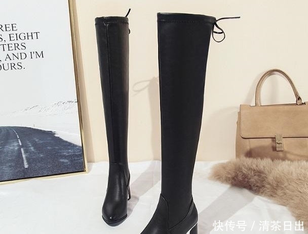 高跟女靴韩版百色显|又冷又土的单鞋别穿了,今年这种暖暖鞋火了,时髦保暖不累脚