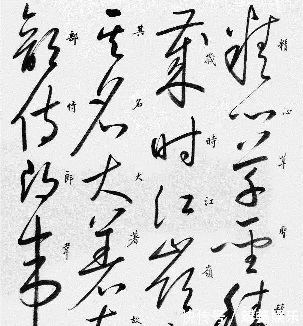 乱书&草书就是乱写乱涂其实不然,下面草书字帖让你正确认识草书