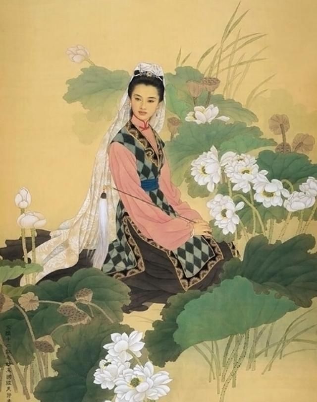  传统绘画|画家夫妻合作《金陵十二钗》拍卖1430万，网友：初恋的感觉