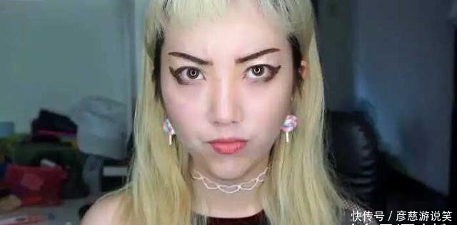 化妆|用零食化妆见过吗,简直逆天神技