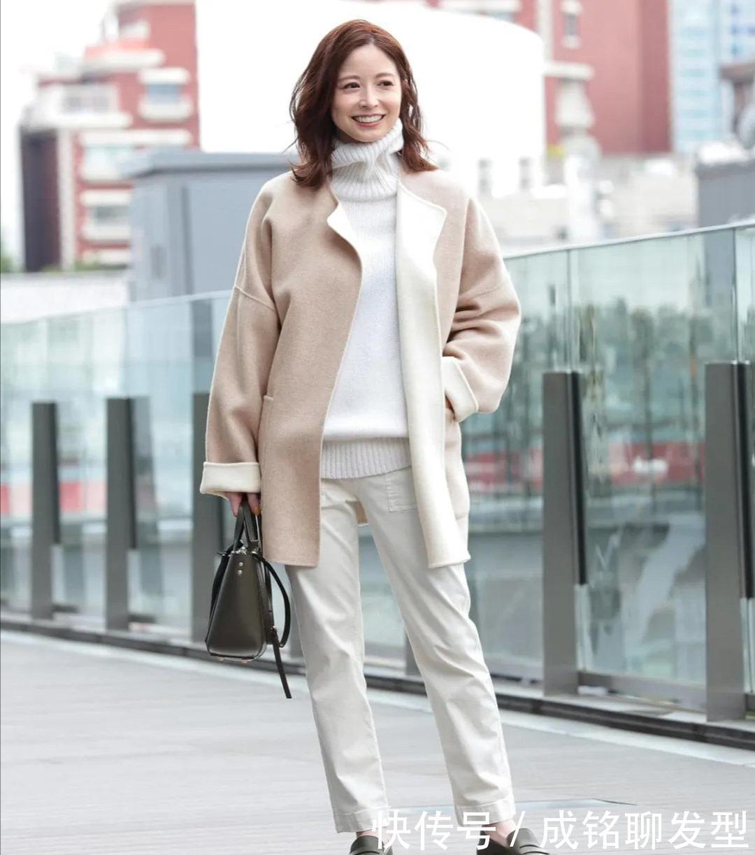 重点|大龄女性如何变优雅?大衣的选择是重点,选对款式减龄又高级