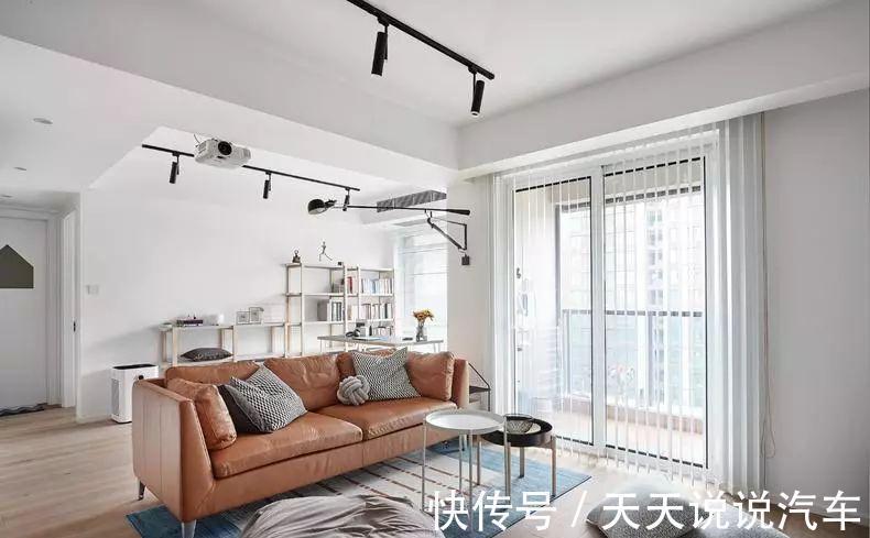 开放式|89平北欧风常规小户型,打破空间隔断倍感自在!