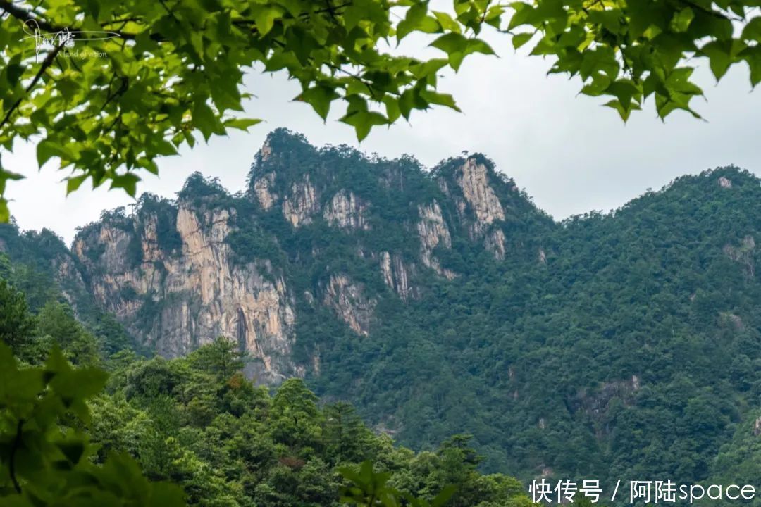 夏腊梅 游览“浙西小黄山”,这里的溪涧尤其适合在夏天玩耍