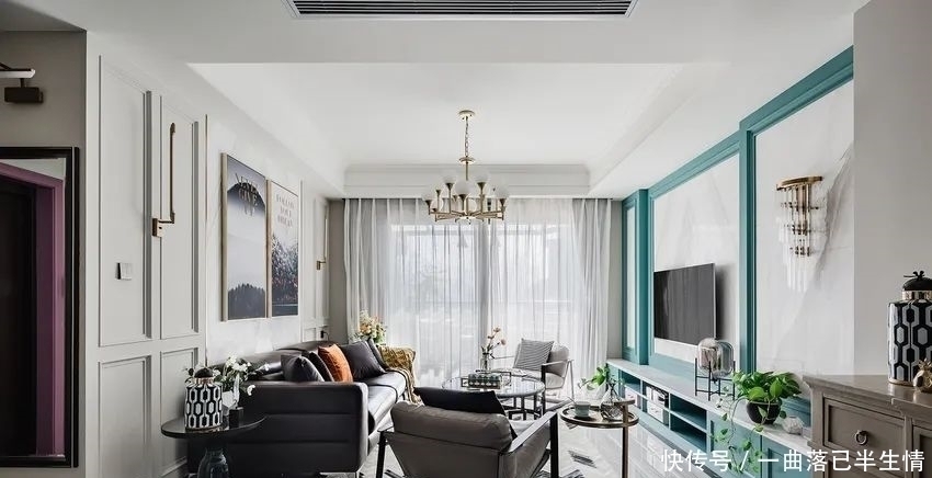 卫浴室|140㎡混搭风,轻奢优雅大气,这样装也太气派了吧