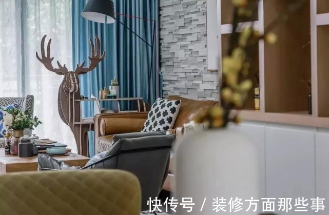 书房|120㎡挤出4间房,还有休闲的弧形小飘窗和步入式衣帽间