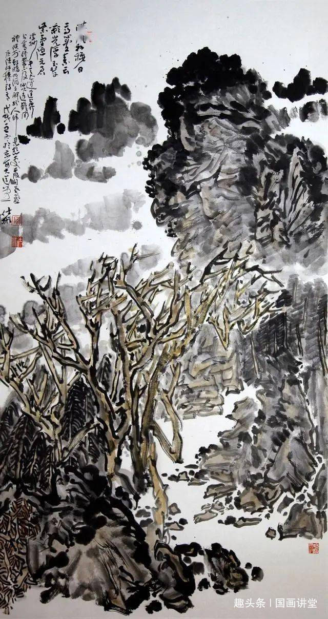 巴山蜀水@他的山水画里的大山大川大多出自于神奇的巴山蜀水