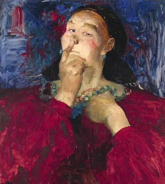 俄罗斯!色彩这么艳丽,居然是列宾工作室出来的画家