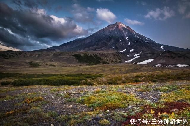 这处“火山与熊”合景地，也许属于俄罗斯民族战斗精神的最高诠释