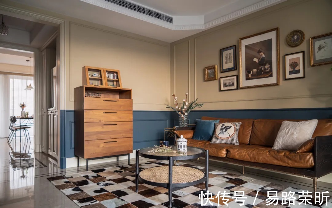 住所|把屋主中意的颜色通通搬到家中,塑造出一个时尚又颇具复古气息的高级感住所