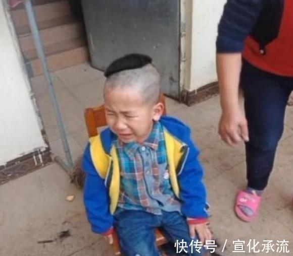 宝宝|“不靠谱奶爸”给娃理发,看到头型娃瞬间崩溃,网友:哪来的自信