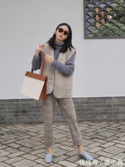 乐福鞋 春季穿“西装裤”=高级+显瘦,比牛仔裤更时髦洋气,帮你选好了