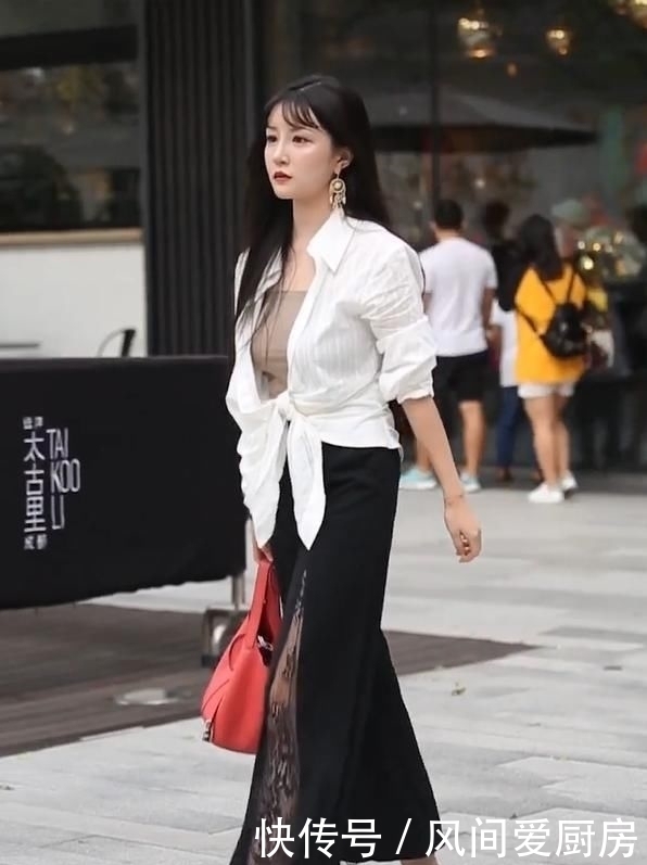 阔腿裤|侧面看是一条阔腿裤,正看却是一条“蜘蛛网裤”,走路风情万种!