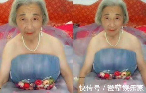 孙女|82岁奶奶的婚纱梦,孙女亲自为老人弥补遗憾,看到成品真的很美