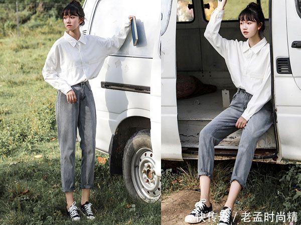 简约帅气的衬衫,不管上班还是日常休闲,都能轻轻松松的美好