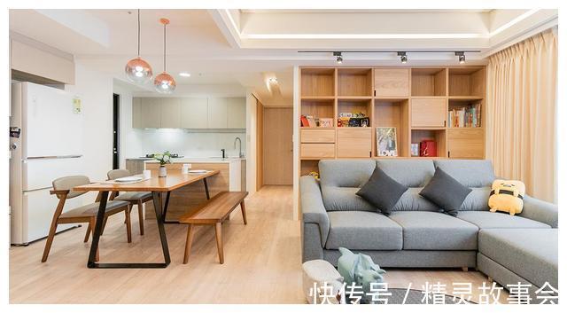 玄关|温暖，是对一个家最好的诠释！她家80㎡，清爽自然，太舒服了！