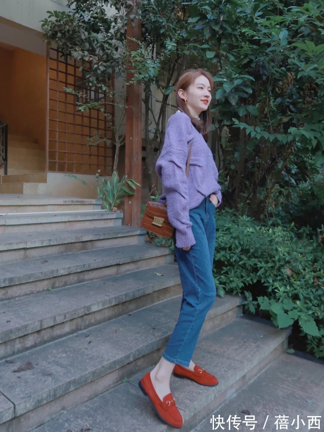 优雅|建议多穿“毛衣”,搭配牛仔裤高级时髦,搭配半身裙优雅到骨子里