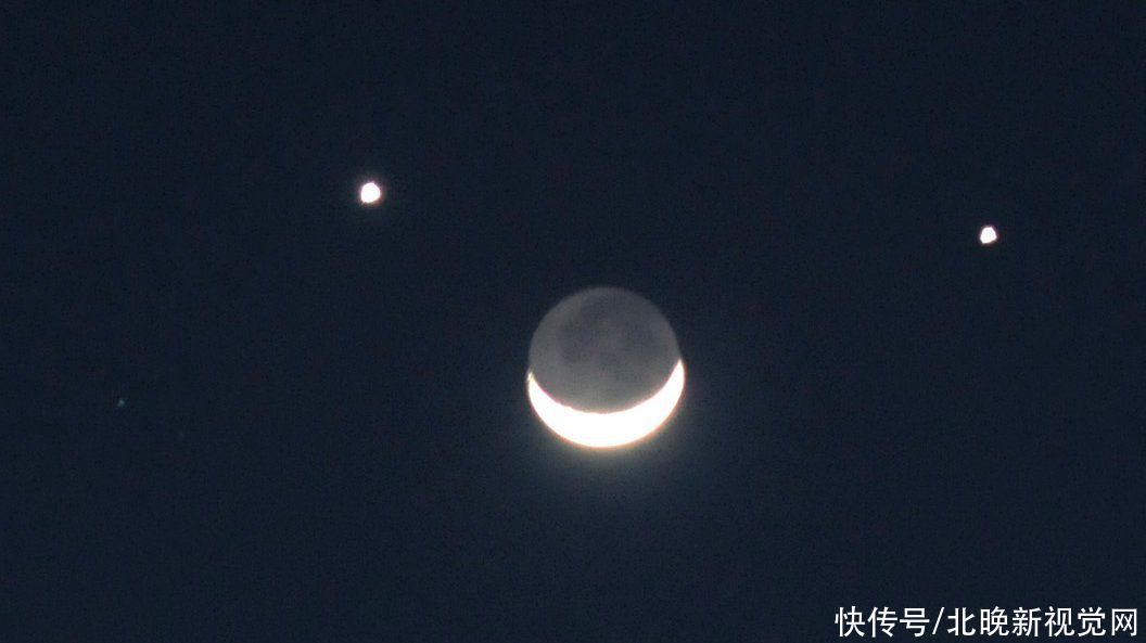 双星伴月！明晚别忘抬头看，夜空中的这张“笑脸”太难得