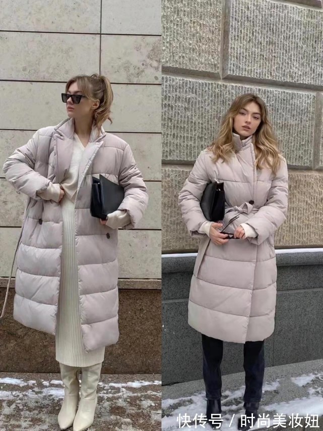 长筒靴 原来“羽绒服”也可以这么洋气,跟时尚博主学穿搭,时髦过新年