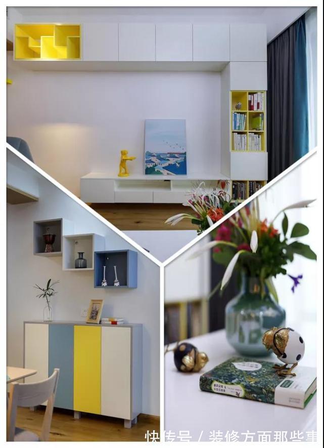 装修|88平北欧风三居室有个明丽却不艳俗,张扬却又温馨的小客厅