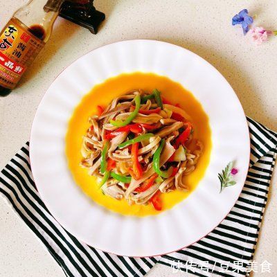 滋味|#不容错过的鲜美滋味#鲜美肚丝青红椒