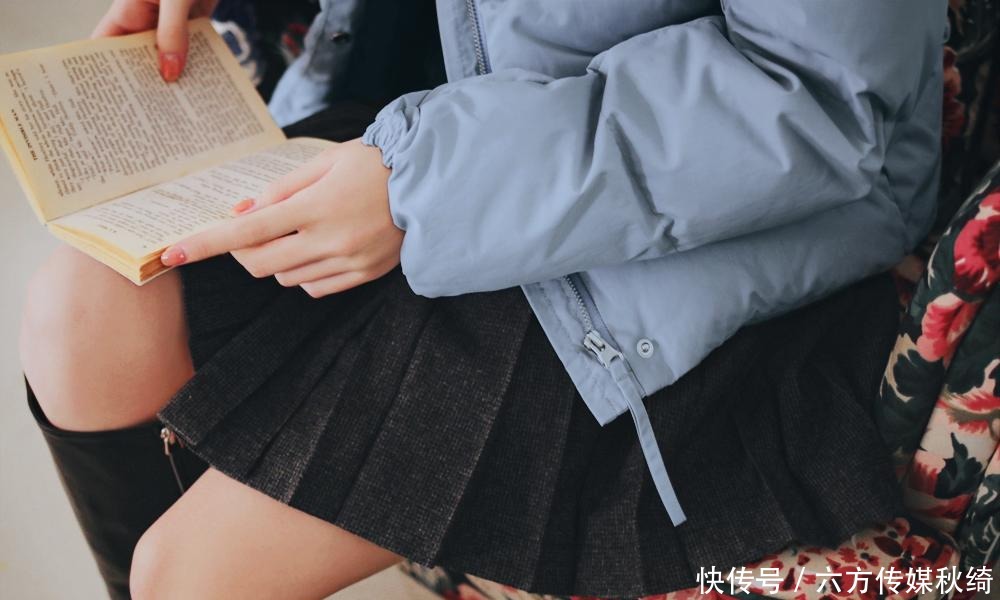 时尚|韩风短款羽绒服+毛衫的时尚搭