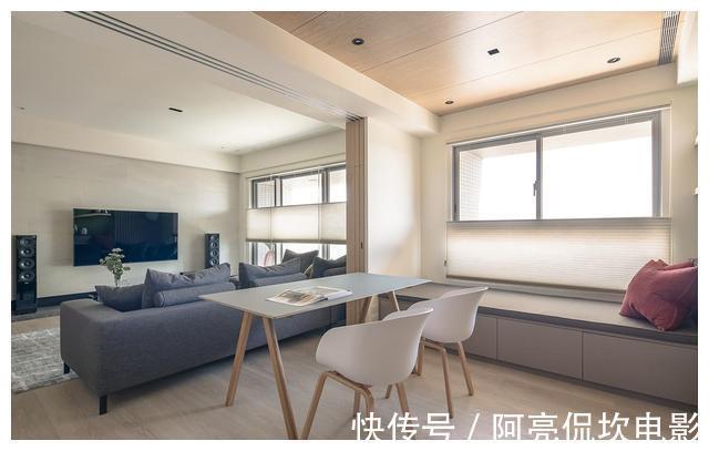 玄关|夫妻俩对原木风的理解，105㎡做出4房2厅，不豪华却胜过豪华