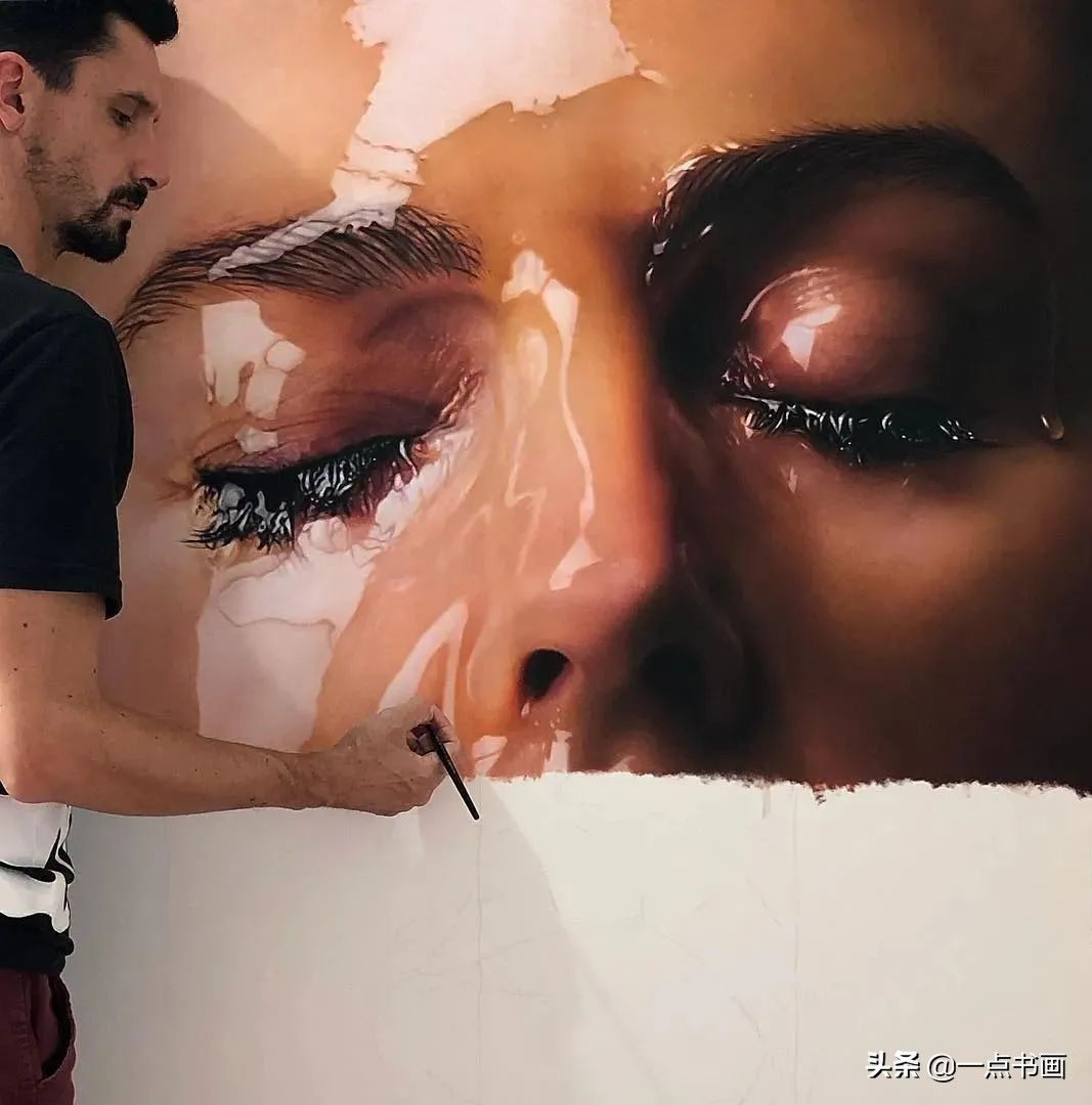 人体单反!这位巴西画家被称为“人体单反”,对色彩和细节的把控,简直神了