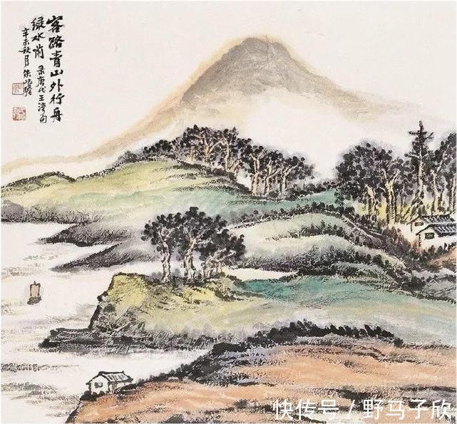 朱屺瞻$中国为数不多的百岁画家,自学数十年之后,一举成名于画坛