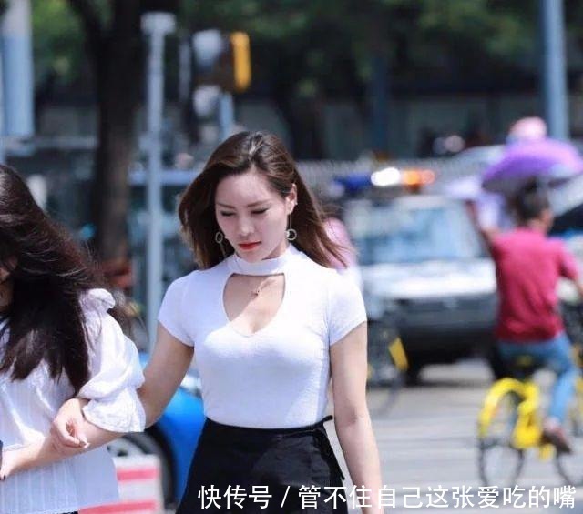 姐姐|街拍 漂亮姐姐长得这么美, 不去当明星可惜了!